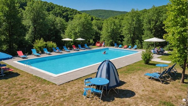 Camping ardèche avec piscine : détente et fun au soleil