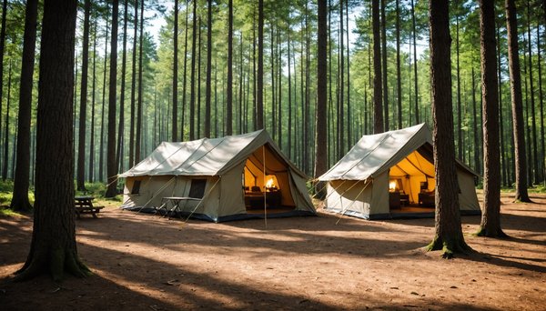 Vivez l'expérience du camping de luxe au cœur des landes