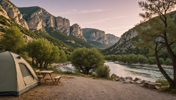 Où camper dans un cadre nature près de sisteron ?