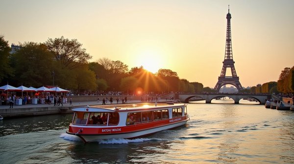 Week-end romantique à paris : l'option bateau hop on hop off
